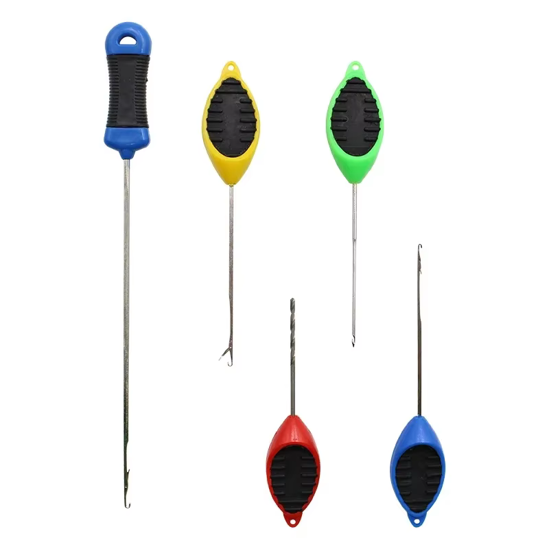 Aguja de cebado para boilies – Kit aparejos de pelo para carpa