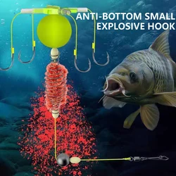 Jaula de pesca acero Walk Fish para señuelos de resorte con flotador