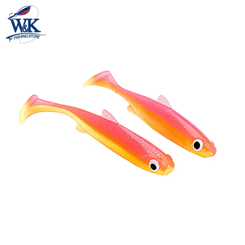 Swimbait cola de paleta lubina zander – Señuelo Texas Rig vinilo - imagen 3