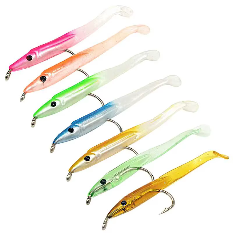 SUNMILE Anguila de vinilo flexible para pesca de carpa - imagen 2