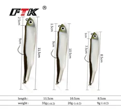 FTK Jig Head 5-25g para vinilos