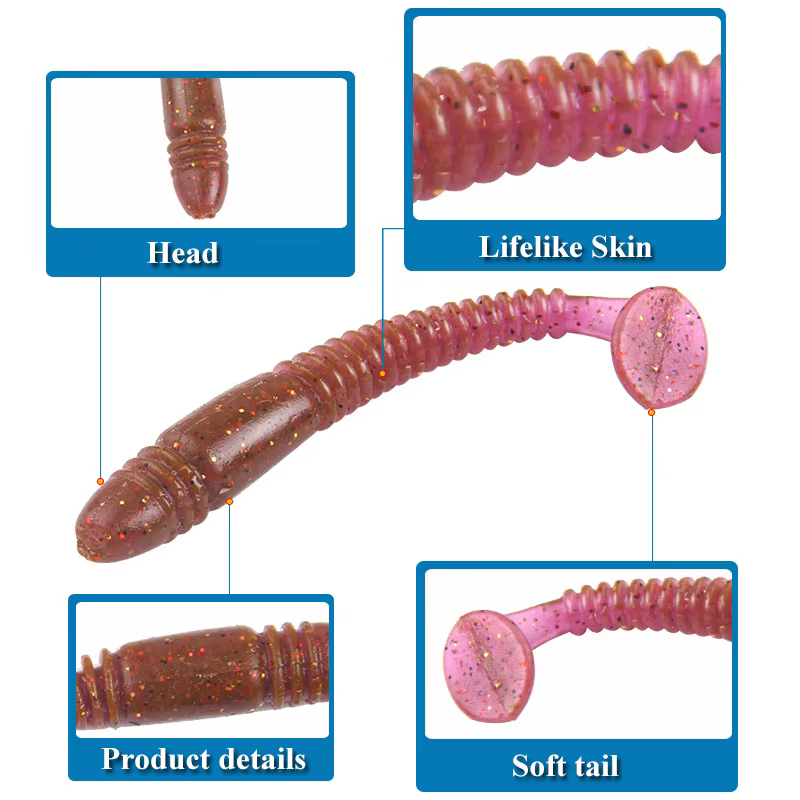 Swimbait 7,5 cm – 3,1g para lubina y lucio - imagen 5