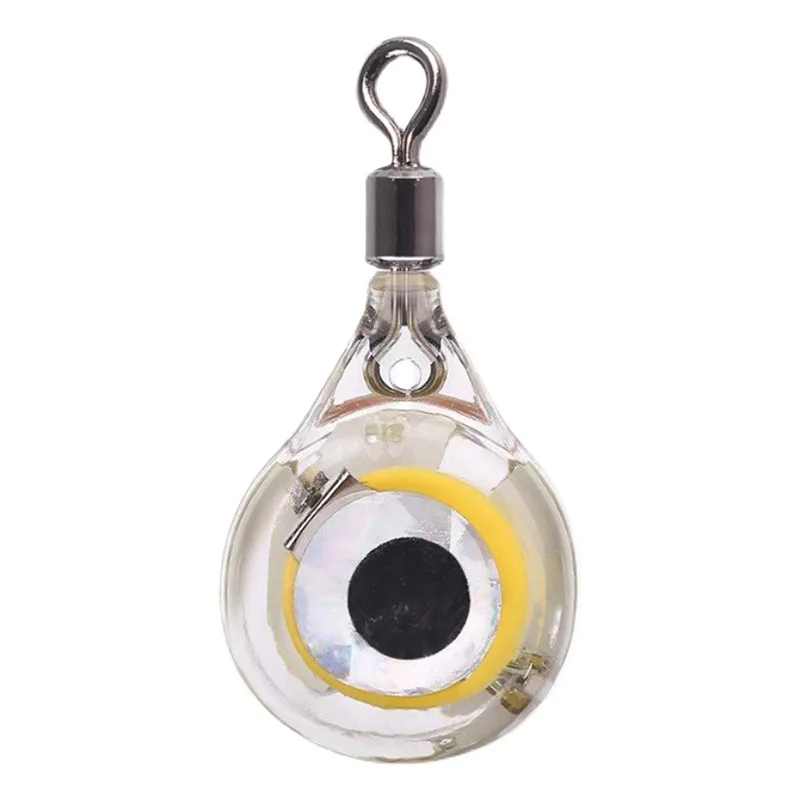 Señuelos luminosos ojo con luz LED para pesca profunda y calamar