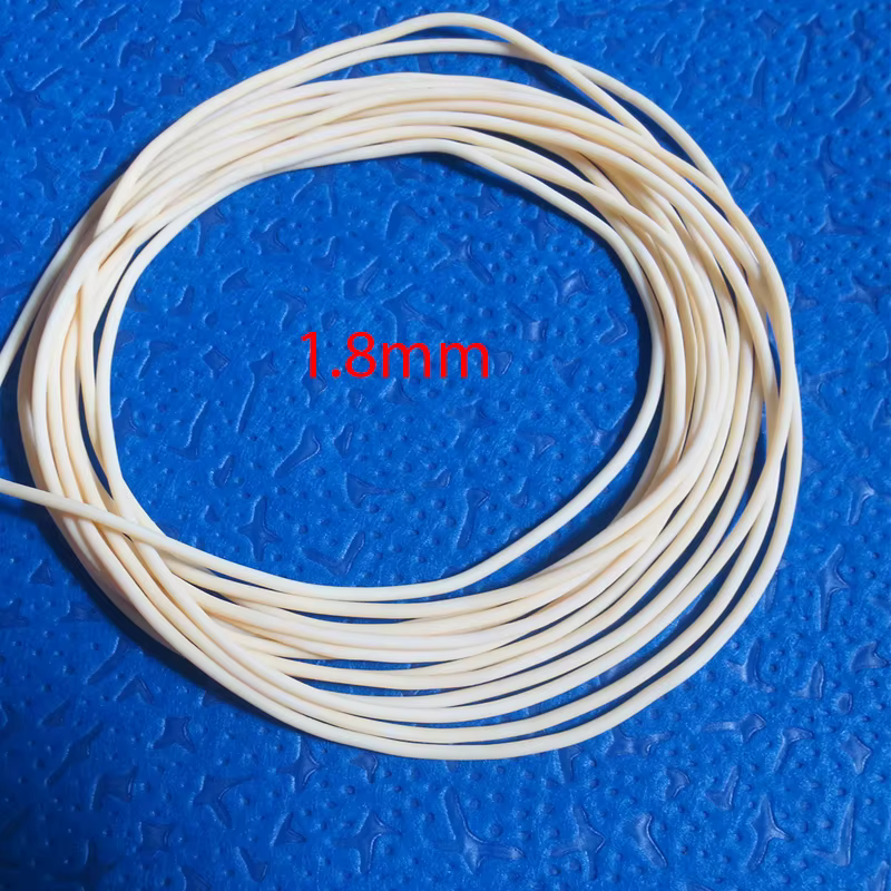 Goma elástica maciza blanca para pértiga de pesca - imagen 2