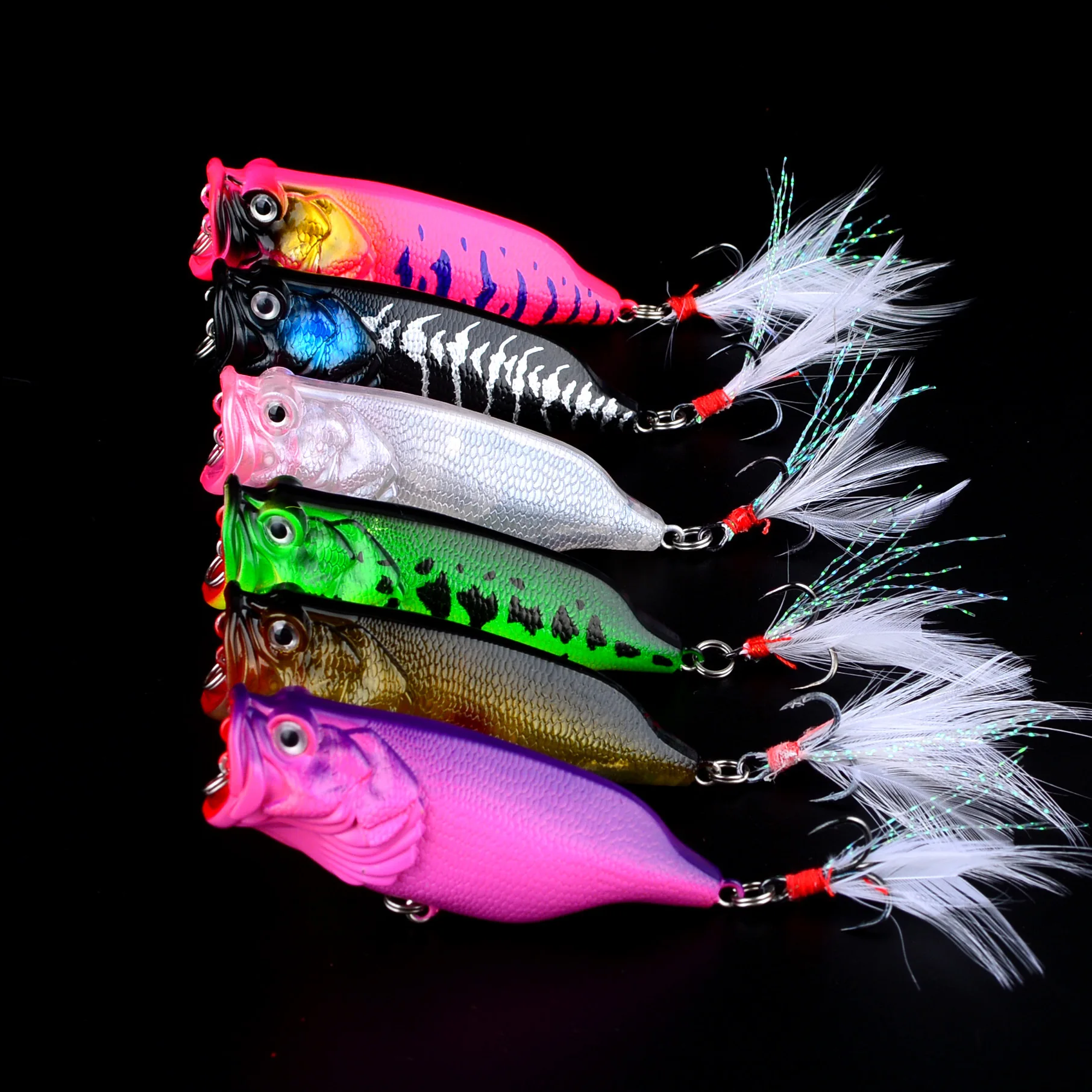 Señuelo de superficie 7 cm – Cebo artificial de plástico para pesca - imagen 3