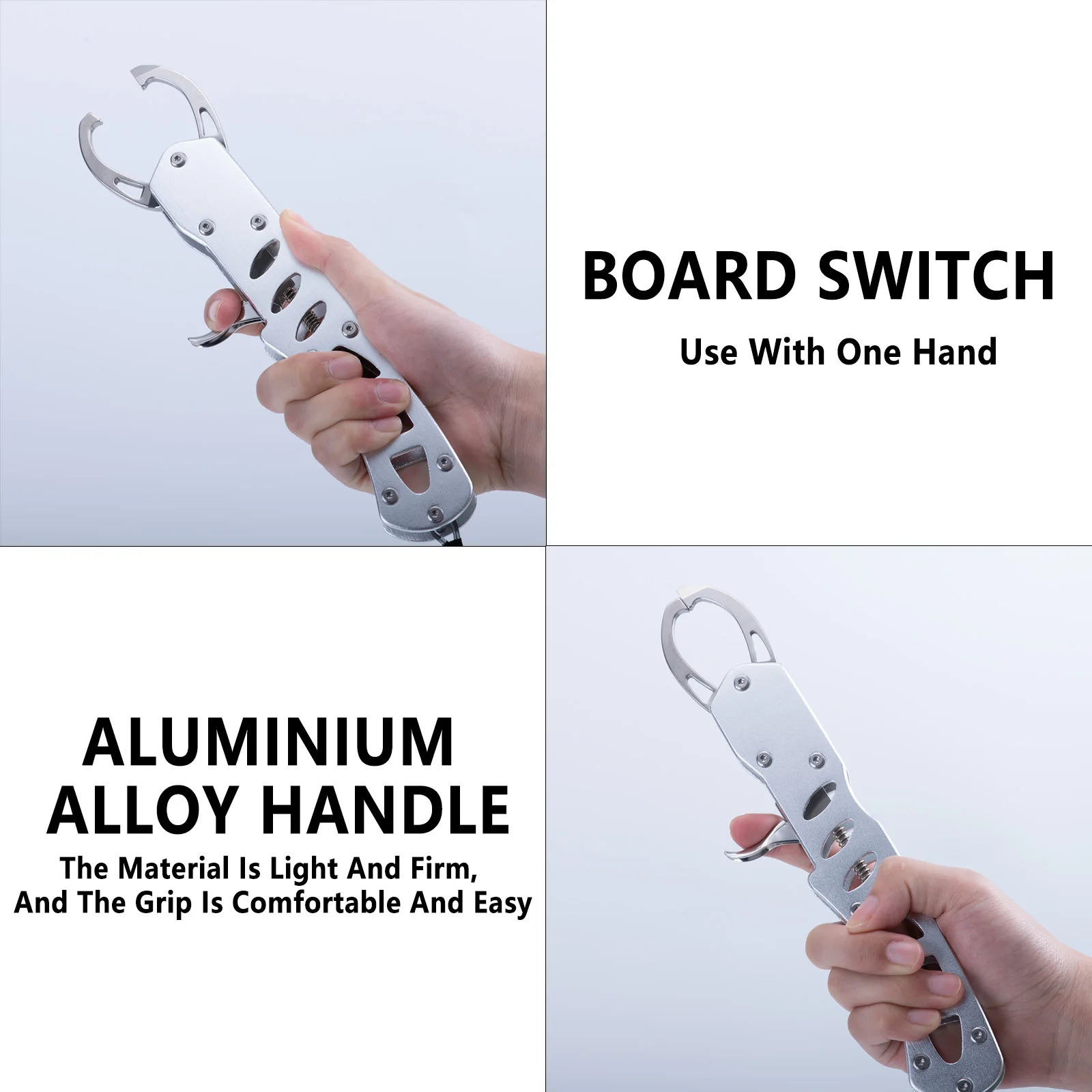 Pinzas de pesca portátiles de aleación de aluminio con palanca - imagen 5