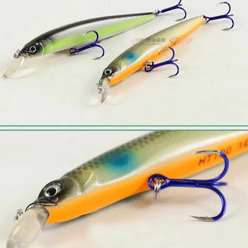 Water Sniper Minnow 100mm – Hundimiento lento para lubina y Lucio - imagen 2