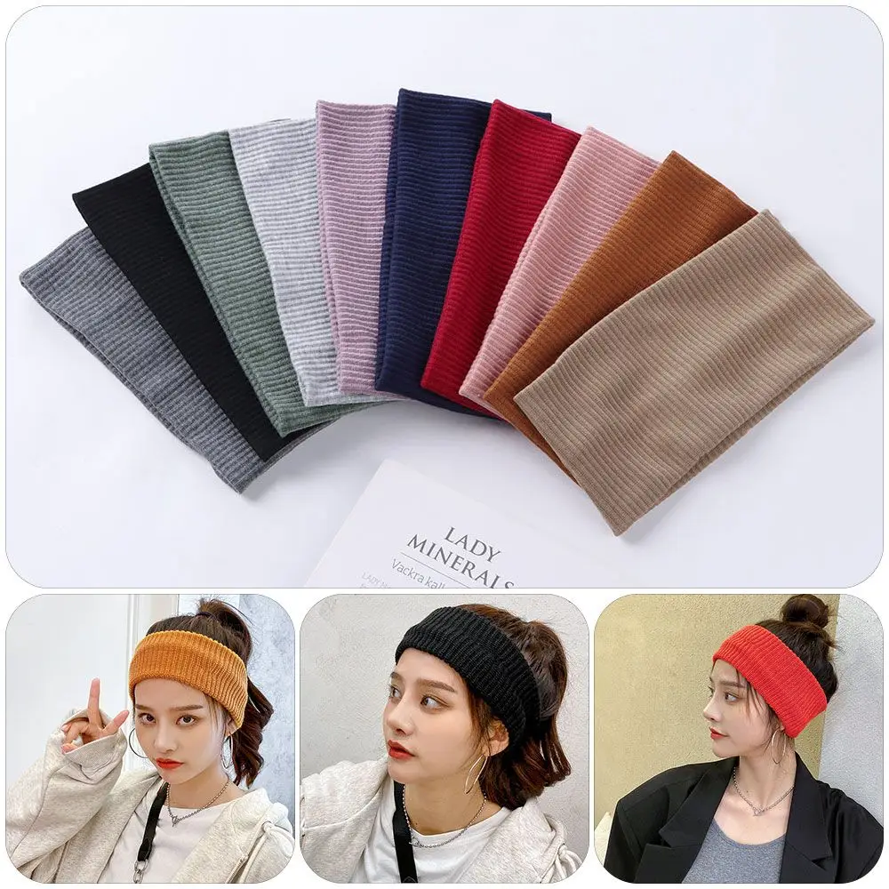 Diademas tejidas para Yoga en colores variados