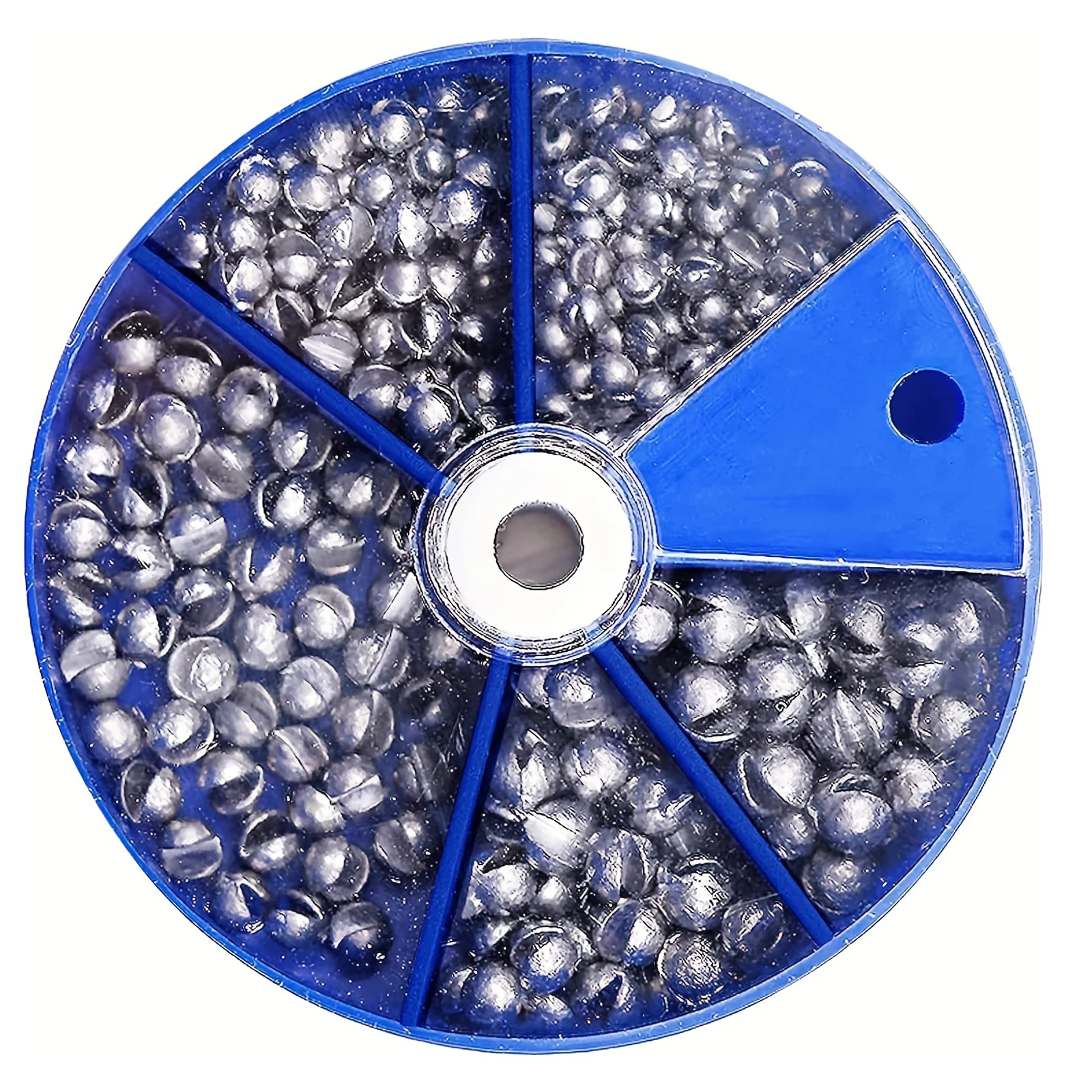 Plomos de pesca redondos desmontables para tiro hendido - imagen 4