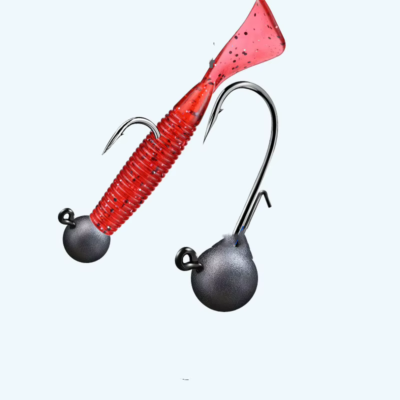 Jig Head Ned Redondo 3,5-15g – Anzuelo fuerte anticaída para vinilo - imagen 4