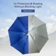 Gorra de pesca plegable impermeable UV con parasol y protección - imagen 5