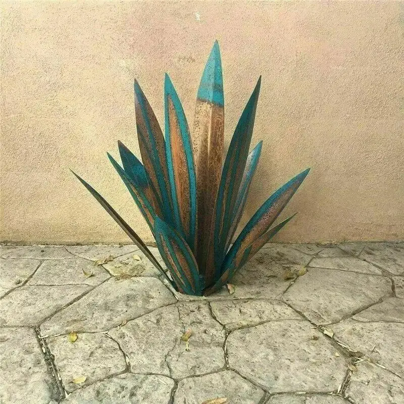 Detalle de una hoja de hierro
