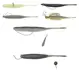 Señuelo vinilo DoliveStick OSP Insecto Wagtail para perca - imagen 3
