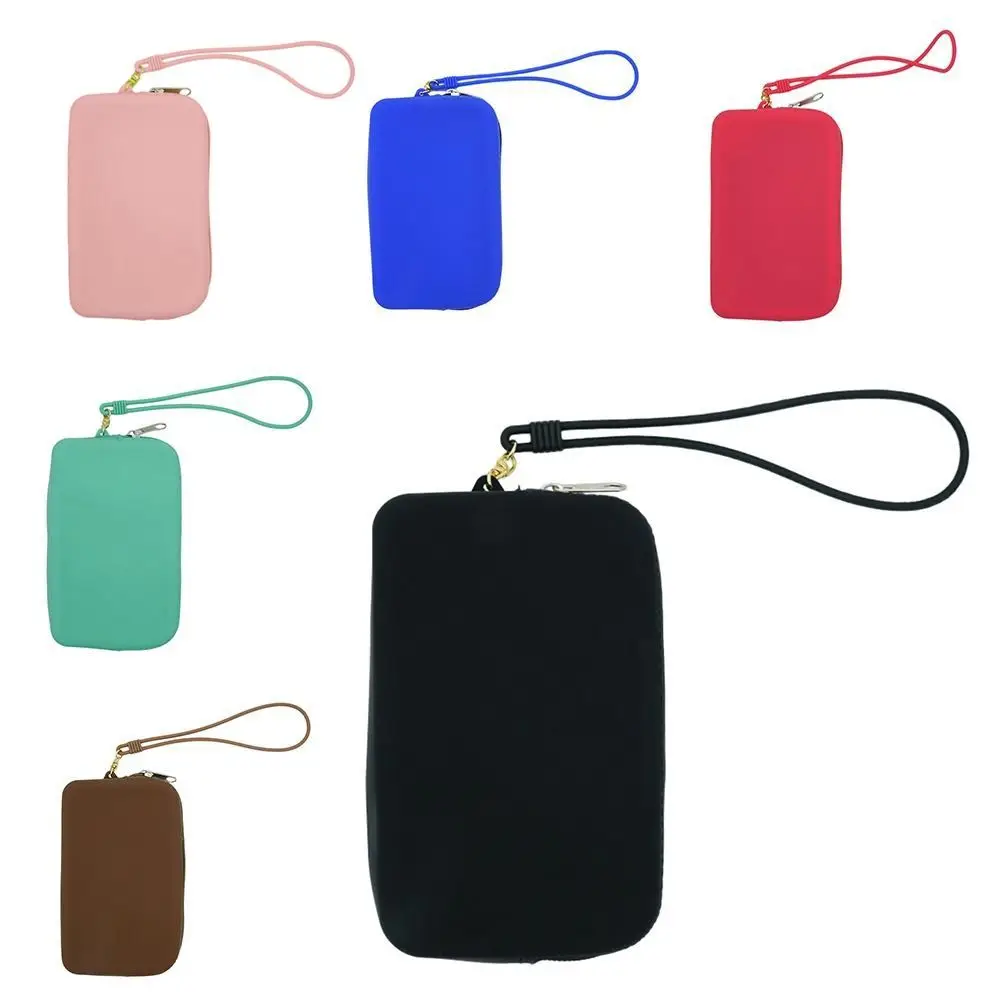 Monedero impermeable rectangular multifuncional de silicona para mujer - imagen 4