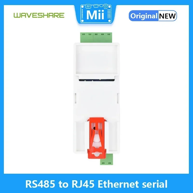 Convertidor RS485 a Ethernet Waveshare RJ45 TCP/IP en Riel PoE - imagen 5