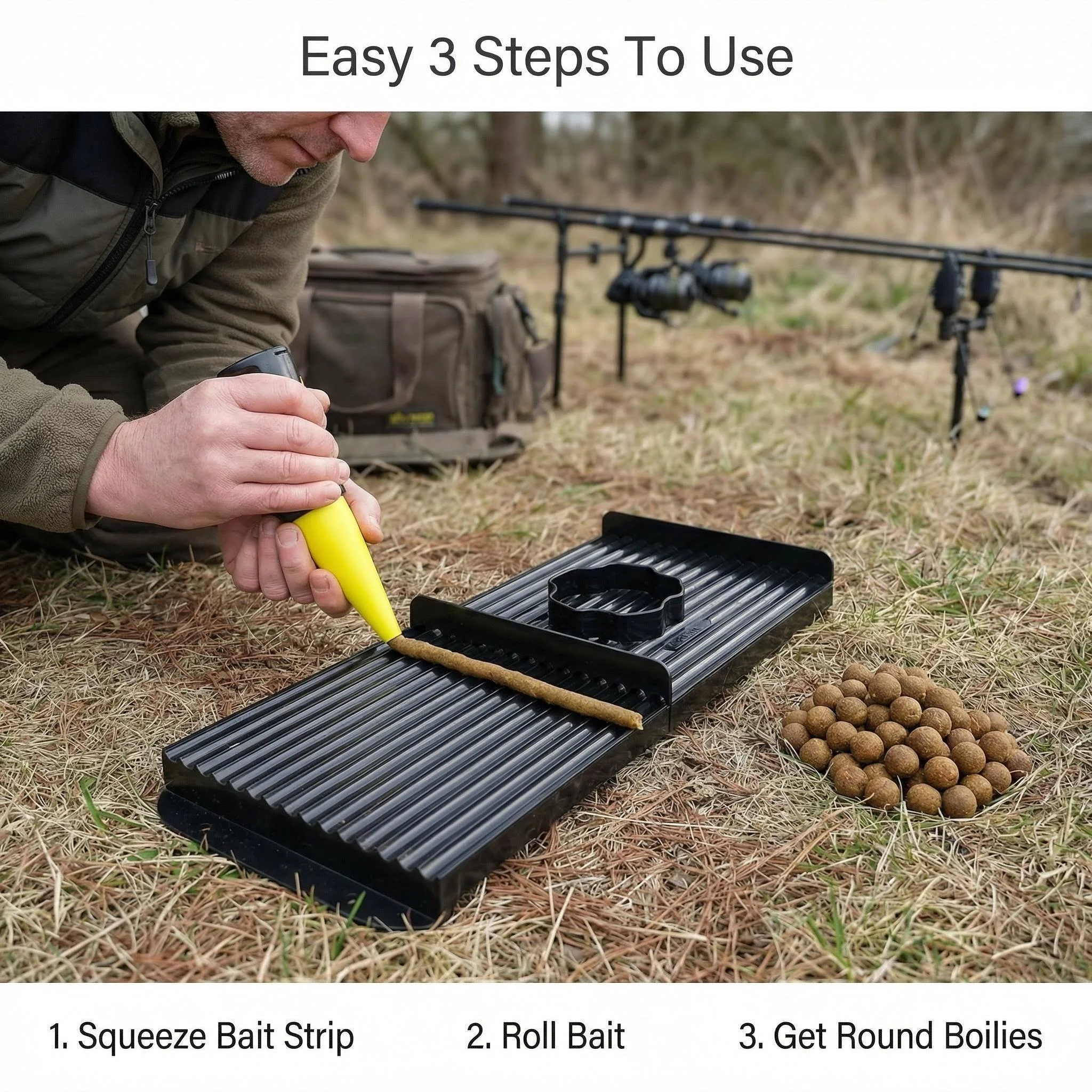 Hirisi WB19 como accesorio de carp fishing