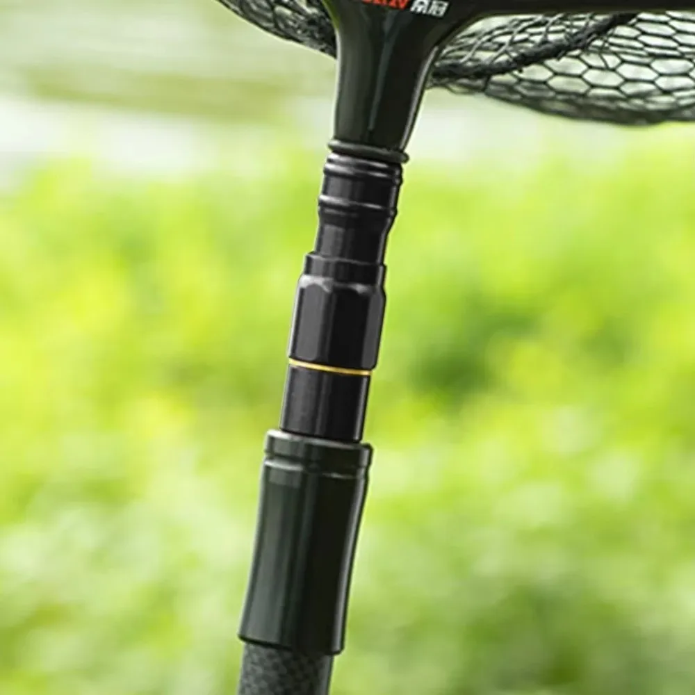 Adaptador cabeza red pesca aluminio antirrotación – liberación rápida - imagen 3