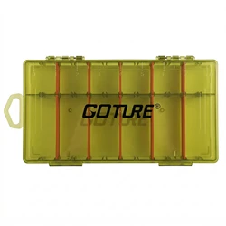 Goture Caja organizadora de señuelos de pesca con separadores