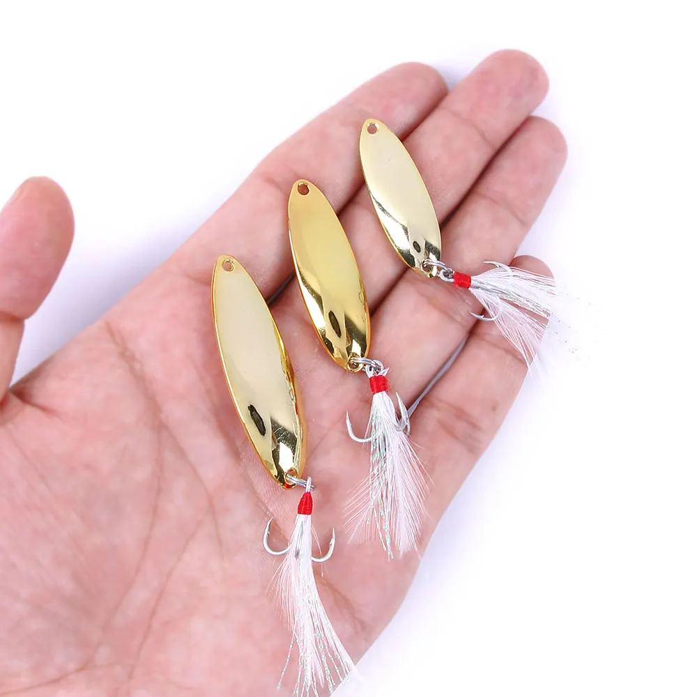 Presentación del set completo con los cuatro señuelos