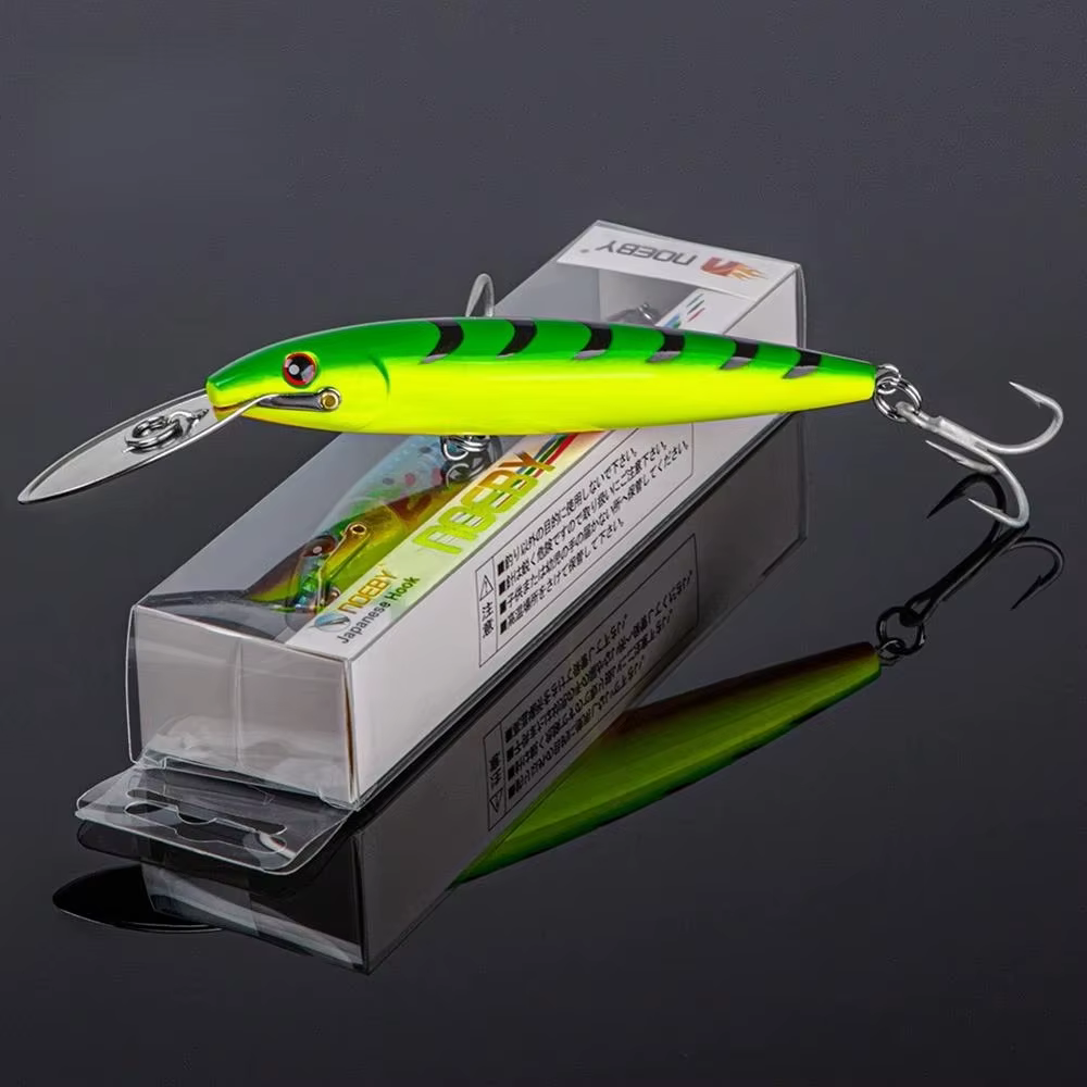 Señuelo Minnow Flotante de Acero para Lubina, Lucio y Mar - imagen 3