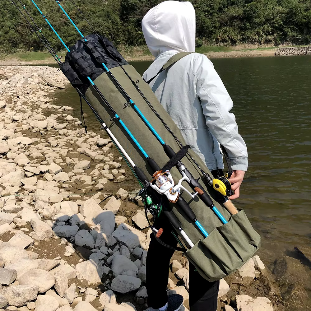 Bolsa GHOTDA multicompartimento – Estuche nailon para aparejos de pesca - imagen 2
