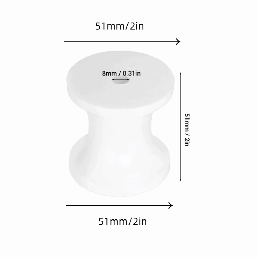 Cuerda de amarre para barco 51 mm – Nylon blanco - imagen 4