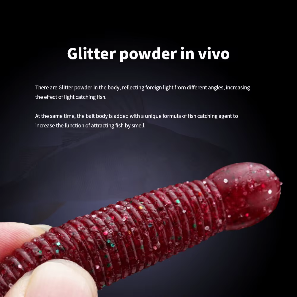 Popper Purelure Flotante para Lubina Negra – Insecto Blando Pupa - imagen 2