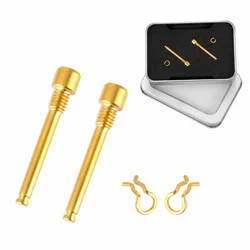 Tornillos de freno de disco para pinza Caliper de titanio