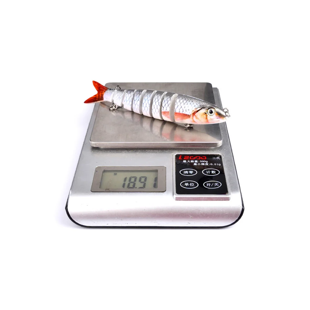 Swimbait realista 13,5 cm 19g – Señuelo pececillo multisección - imagen 3