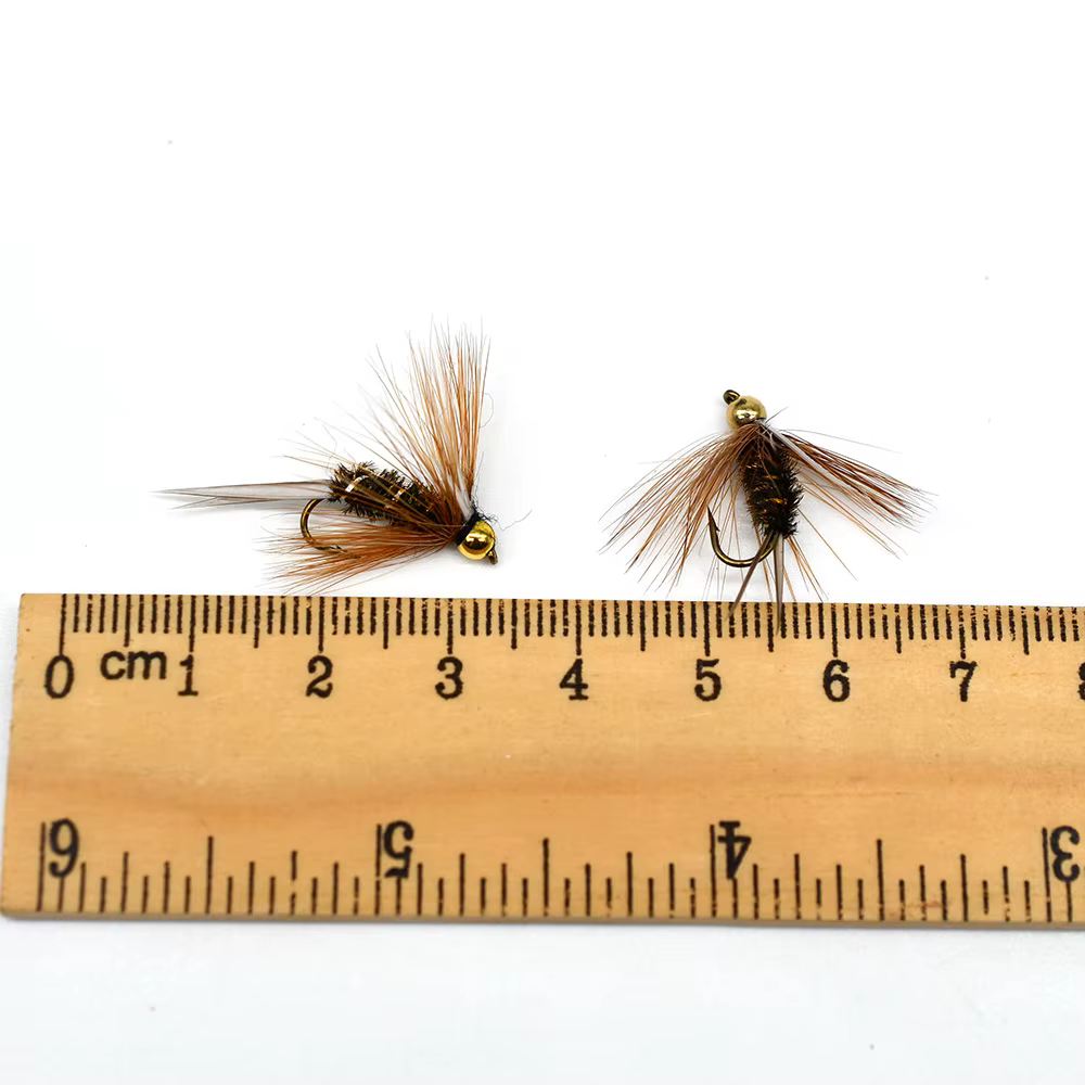Cabezas de Tungsteno Dorado MNFT Tamaño 10 para Trucha – Mosca Húmeda - imagen 2