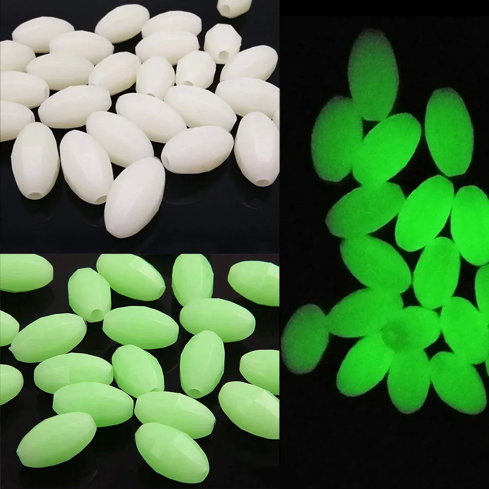 Cuentas Luminosas 10mm para Señuelos Marinos