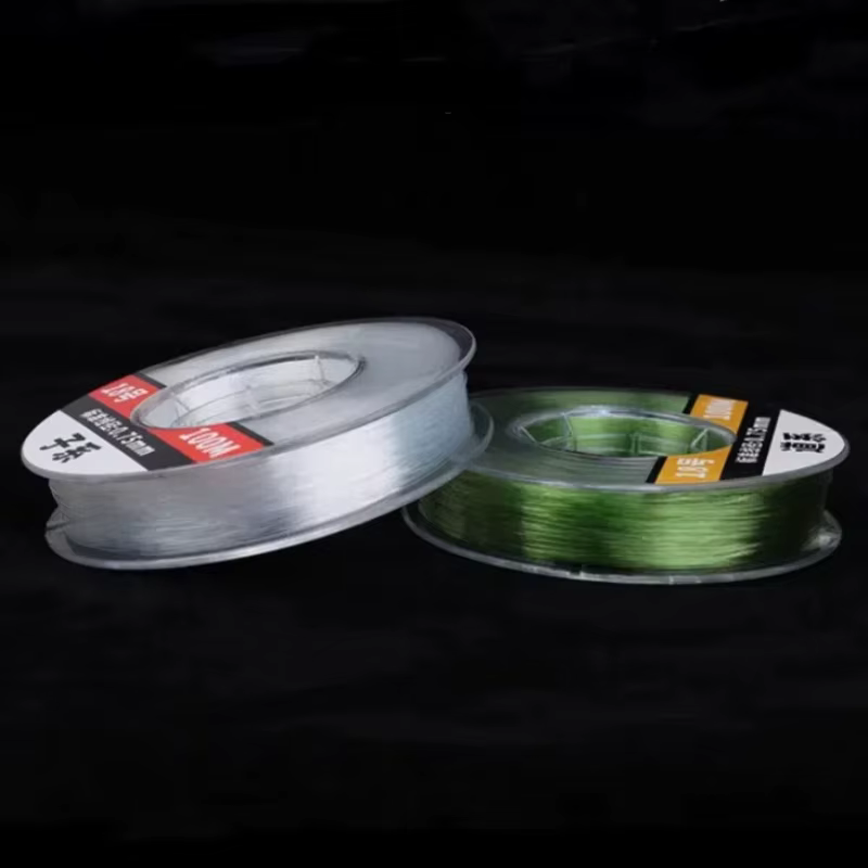 Línea de nailon para carpa negra 100 m - tippet ultrarresistente - imagen 3