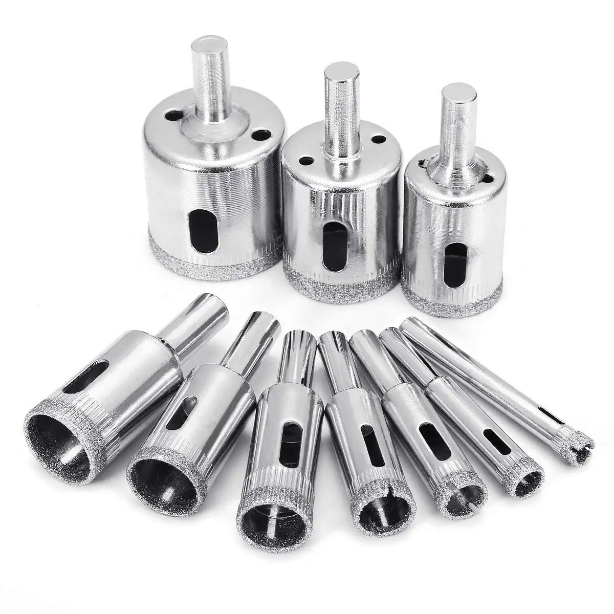 Brocas diamantadas para vidrio y azulejos
