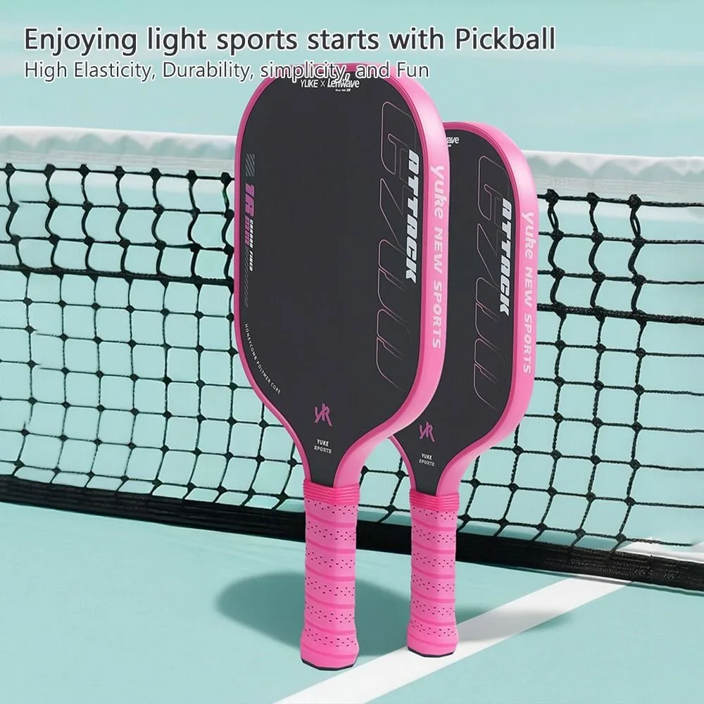 Palas Pickleball fibra carbono ligeras absorción impactos - imagen 3