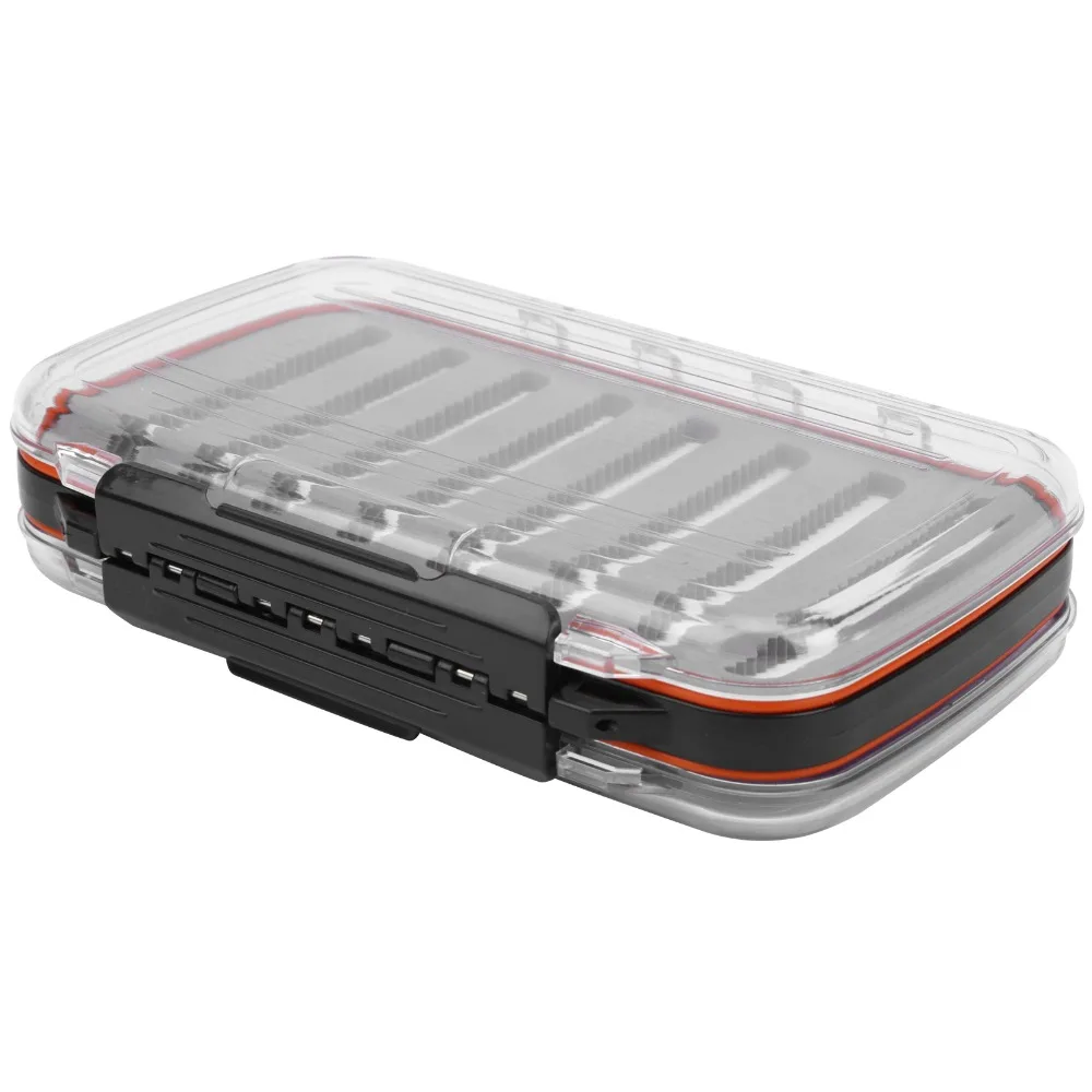 Caja almacenamiento señuelos de pesca mosca doble cara impermeable PP - imagen 5