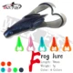WALK FISH señuelos de rana flotantes TPR de cebo suave - imagen 5