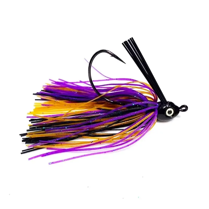 Takedo WSB02 Chatterbait Weedless Mustad anzuelo para trucha y carpa - imagen 3