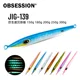 OBSESSION J139 Jigs de metal para jigging profundo en agua salada - imagen 3