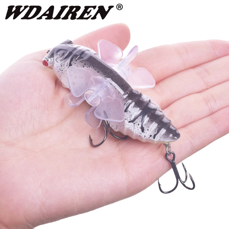 Señuelo Popper Topwater Buzzbait para lubina y lucio