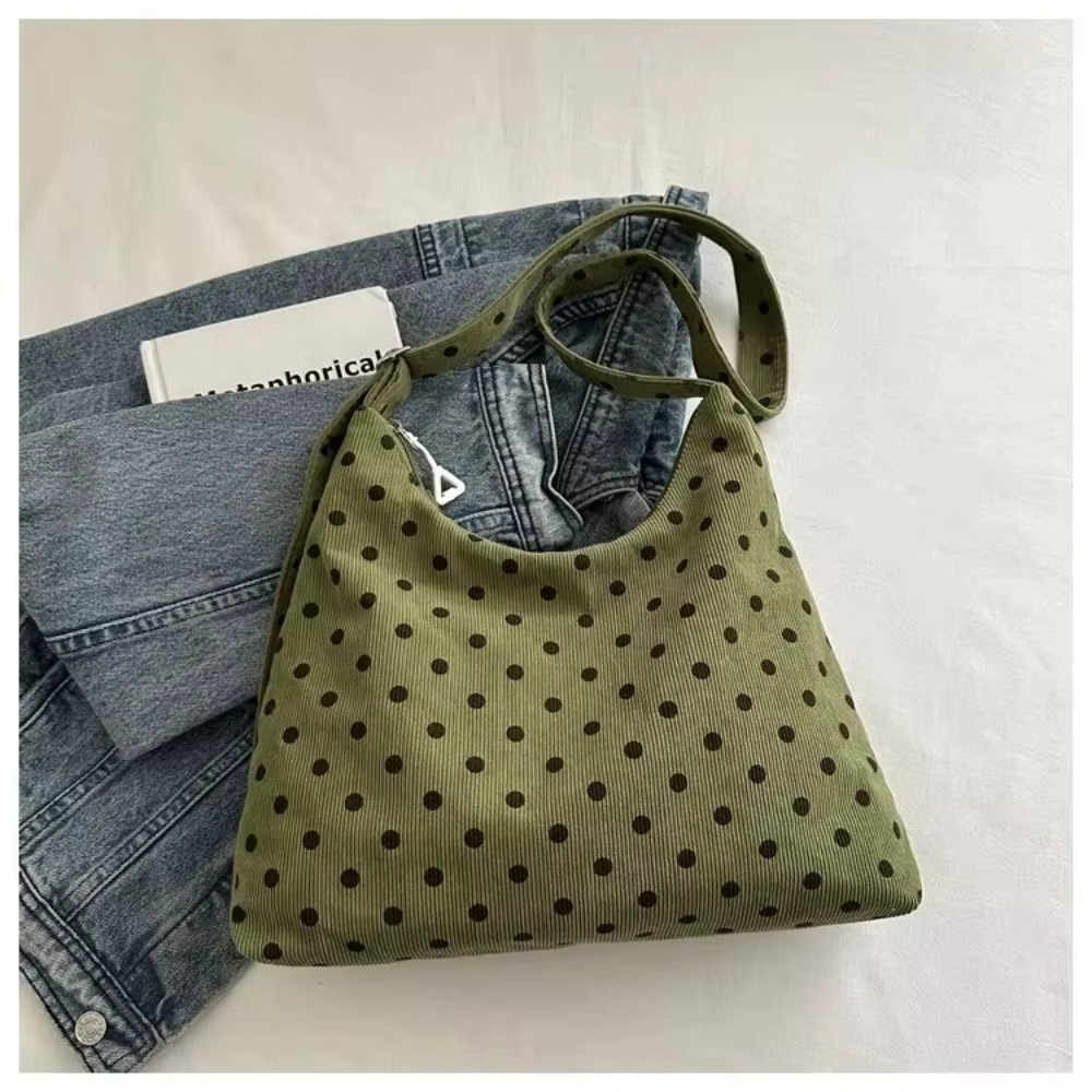 Bolso Hombro Mujer Diseño Puntos con Gran Capacidad - imagen 5