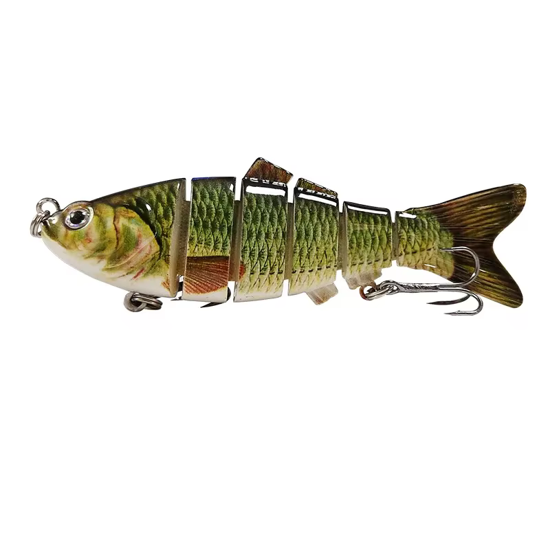 Swimbait hundimiento multiarticulado – Señuelo duro para agua salada - imagen 3