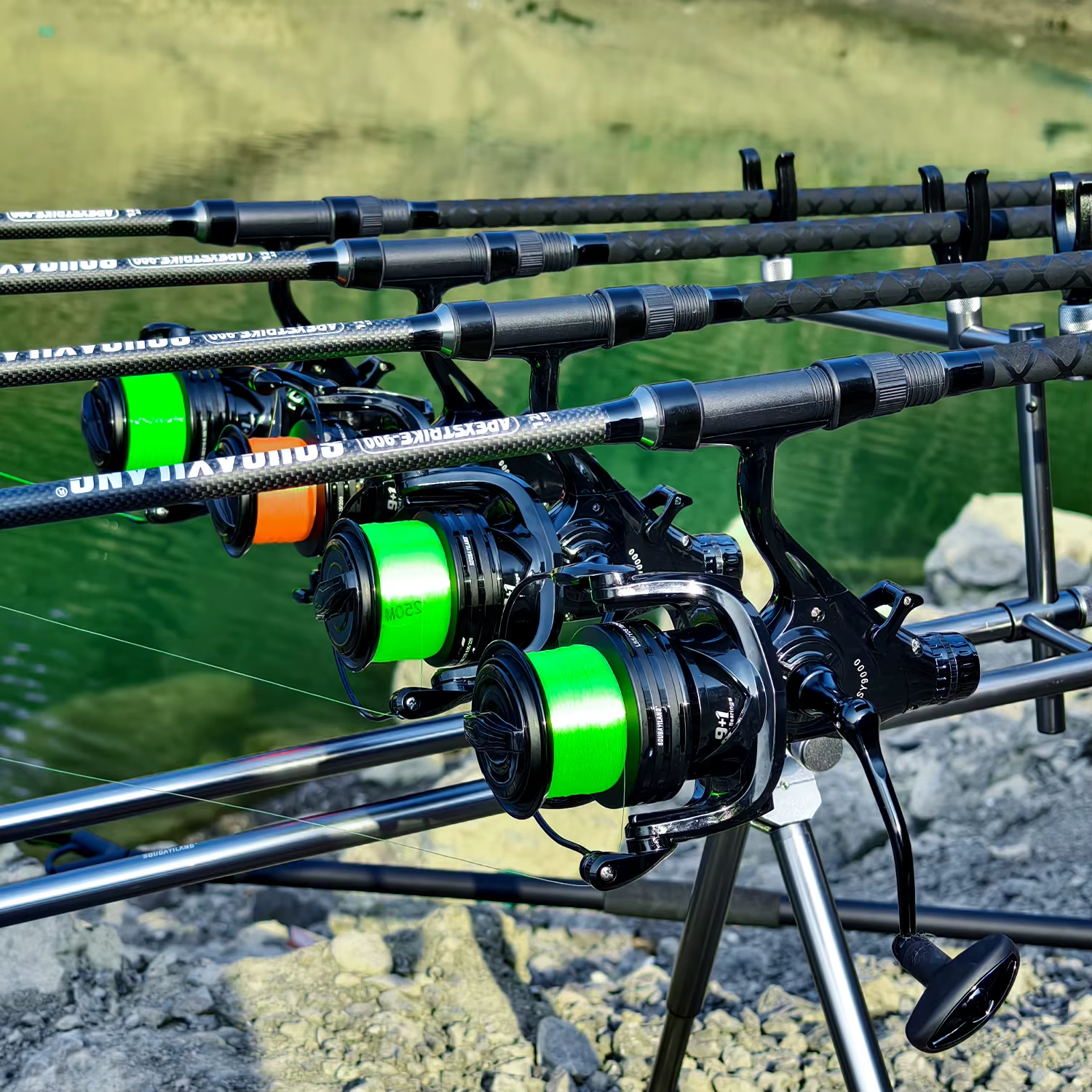 Sougayilang 10000 Carrete giratorio potente para carpa - imagen 3