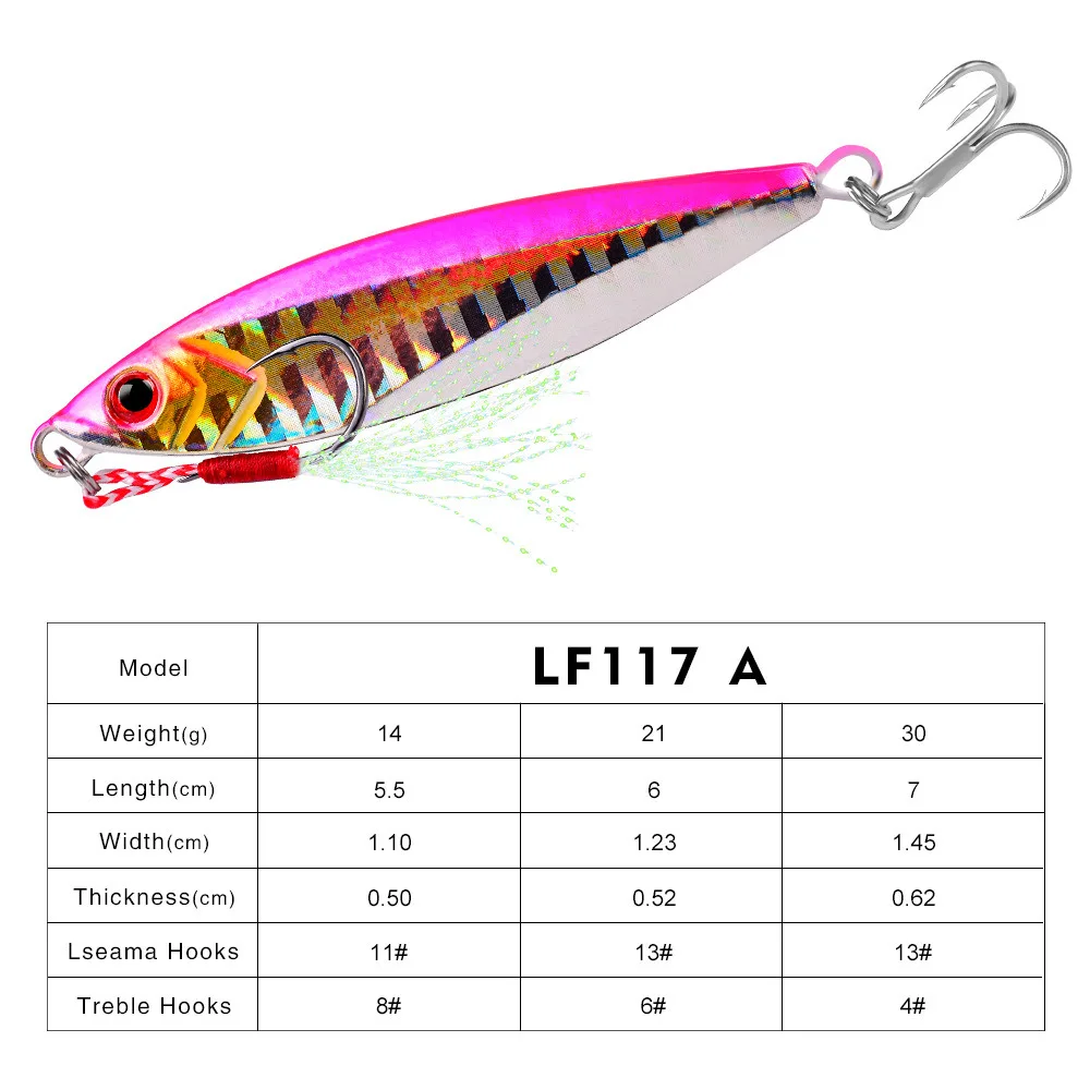 Señuelo VIB de metal hundido para mar y jigging en invierno - imagen 3