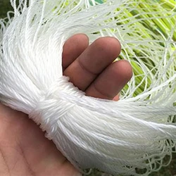 Red de seda verde en nailon para pesca