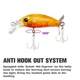 TSURINOYA SENTRY Minnow hundido anti-enganche con hélice - imagen 5