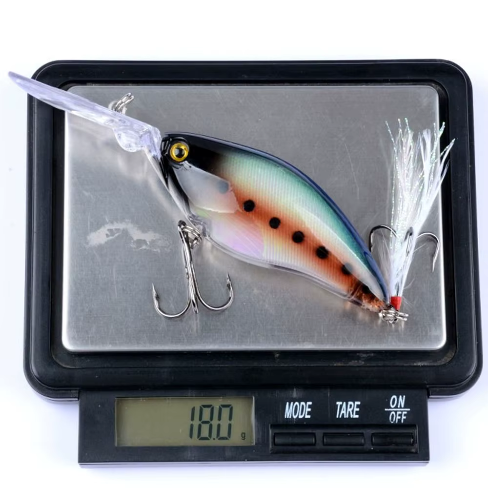 Crankbait Minnow 11cm 18g Ojos 3D – Señuelo Lucio y Carpa - imagen 5