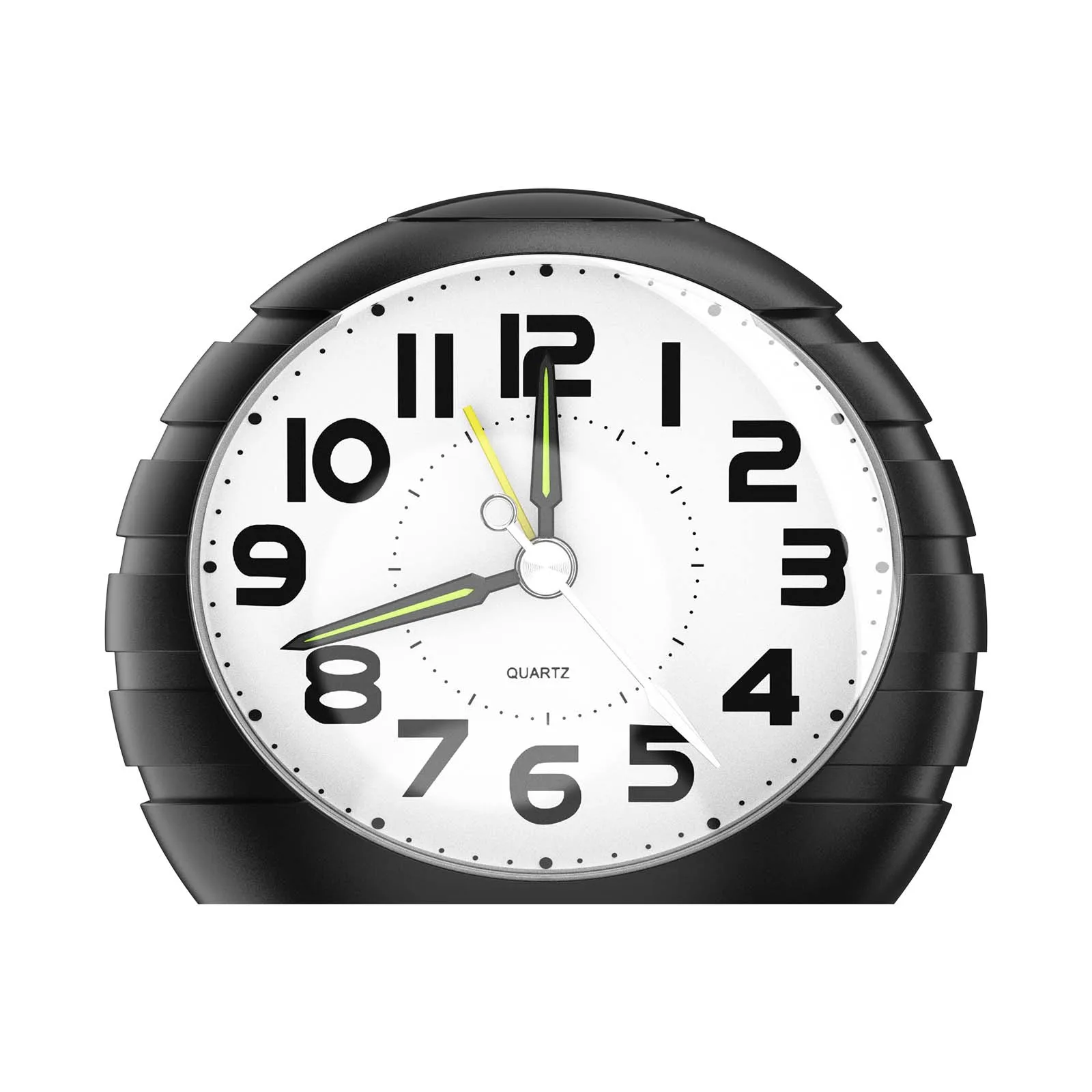 Reloj despertador analógico ORIA silencioso con luz nocturna - imagen 2