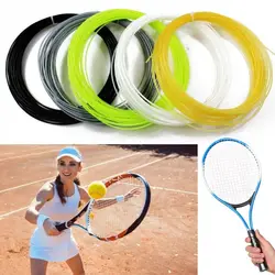 Cuerda de raqueta tenis reparación multicolor alta elasticidad titanio