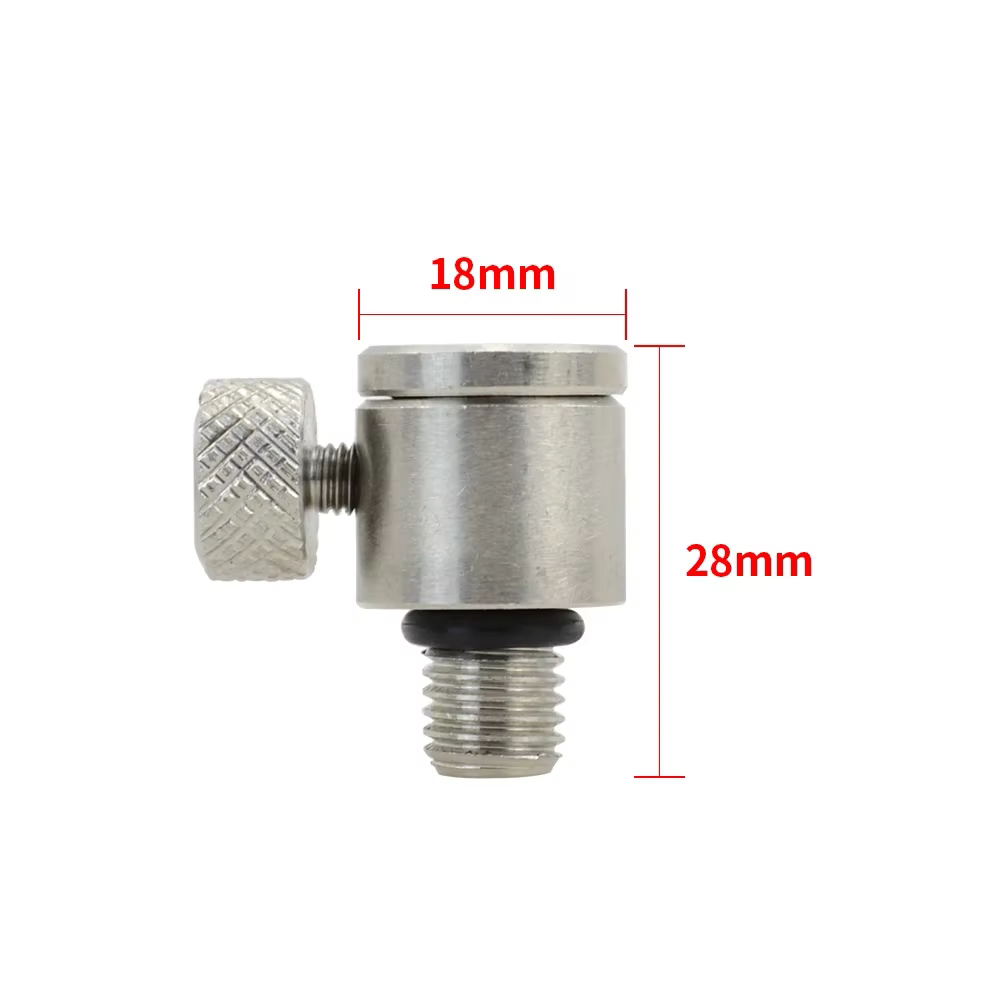 AQ204 Conector cambio rápido acero inoxidable para barras de zumbador - imagen 5
