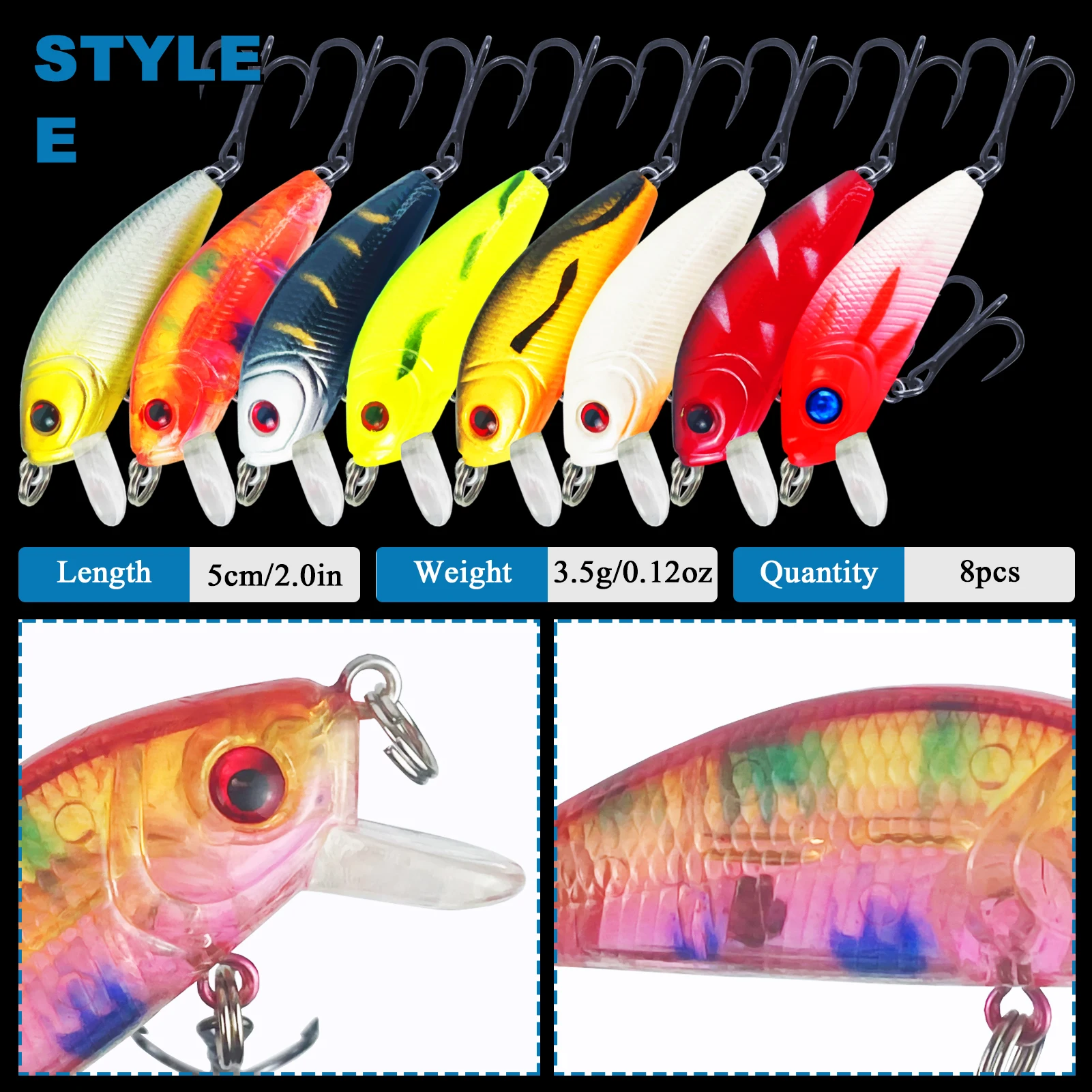 Free Fisher señuelos artificiales lubina: crankbait y popper - imagen 5